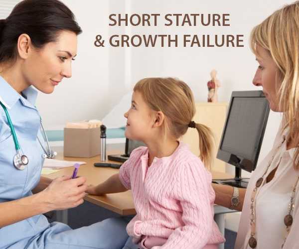Short stature & growth failure